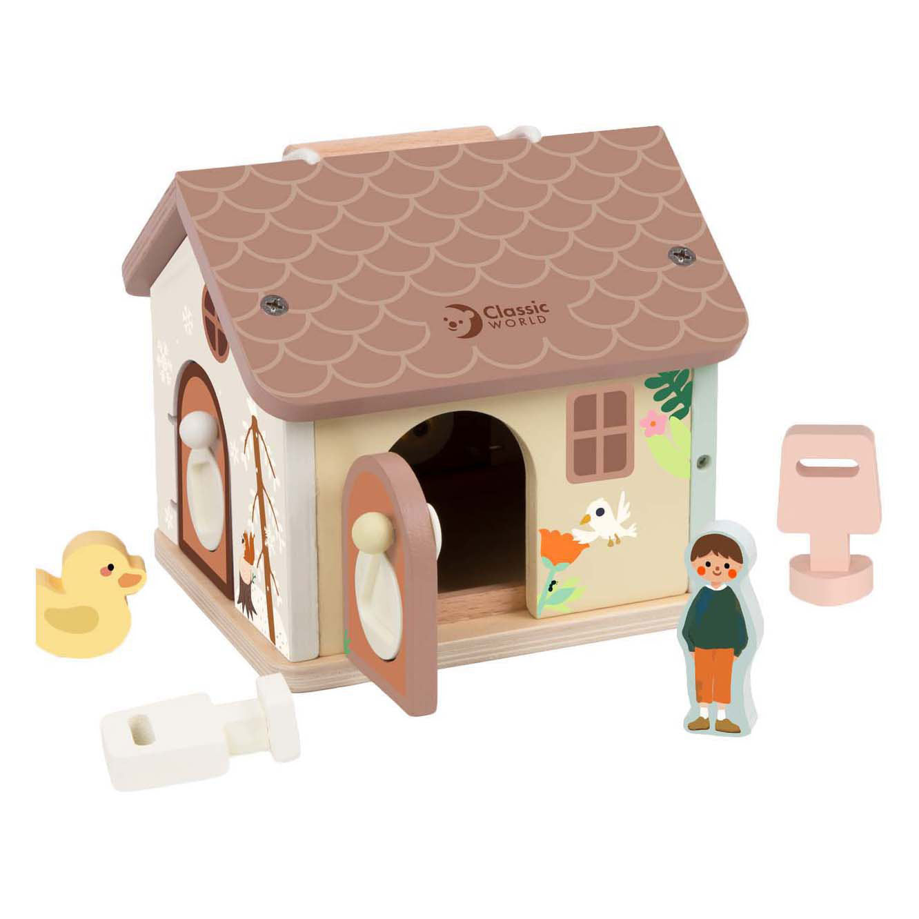 Classic world houten slotenhuis - 11dlg.