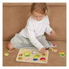 Classic world houten puzzel fruit - educatief speelgoed voor peuters.
