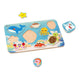 Classic world houten puzzel oceaan - 9st.