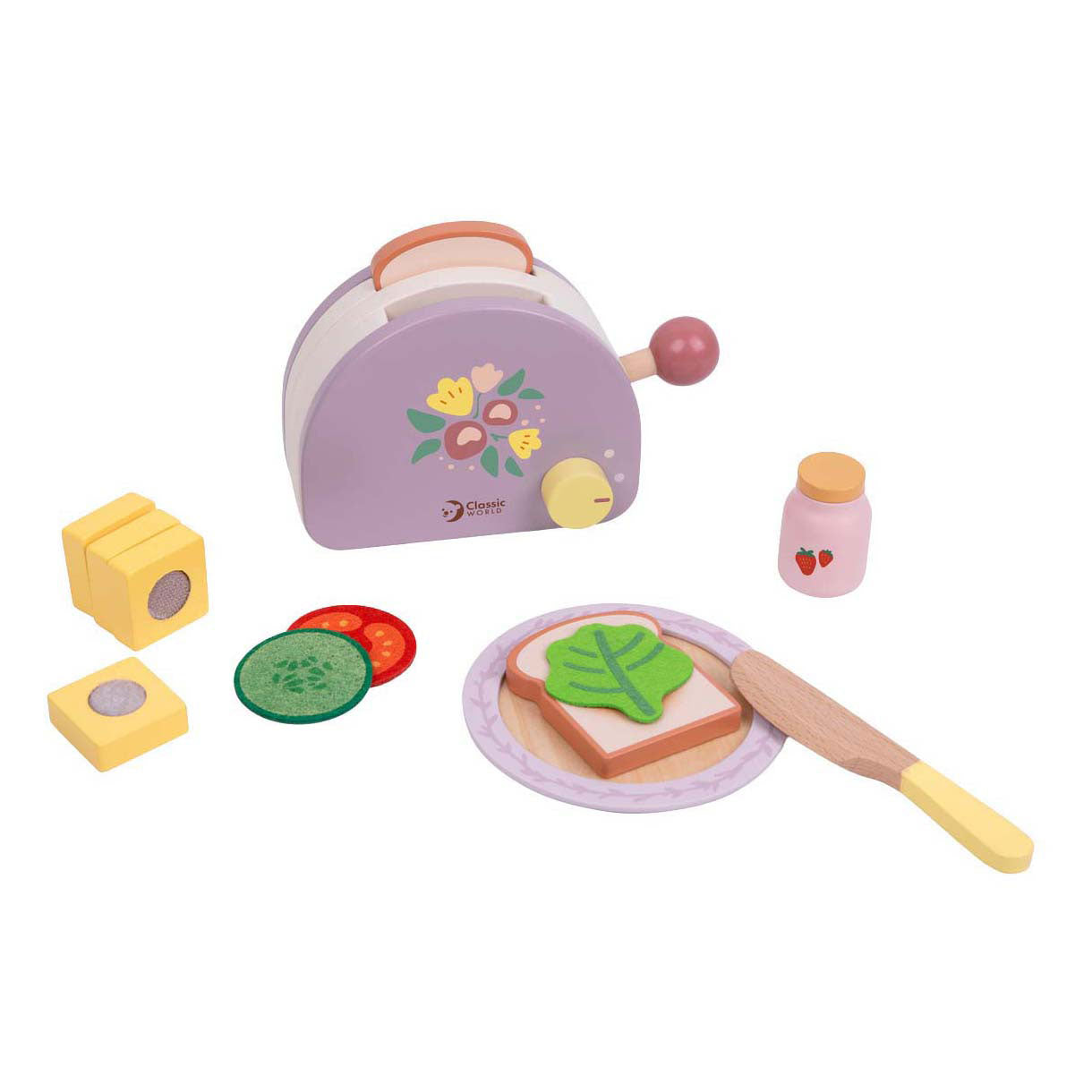 Classic world houten grace toaster