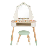 Classic world houten kaptafel met krukje - inclusief accessoires - afbeelding 1