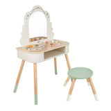 Classic world houten kaptafel met krukje - inclusief accessoires - afbeelding 3