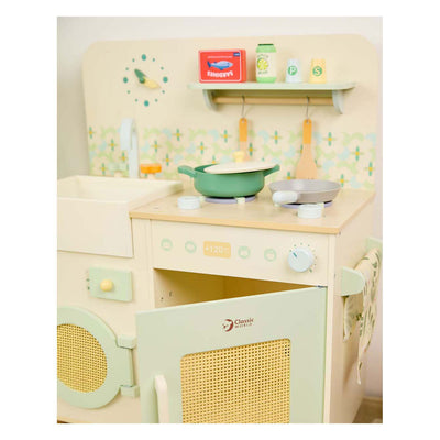 Classic world houten keuken met accessoires - 14dlg.