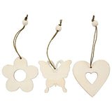 Creativ company versier je houten decoratie, 200st. - afbeelding 2