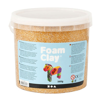 Foam clay - metallic goud, 560gr.