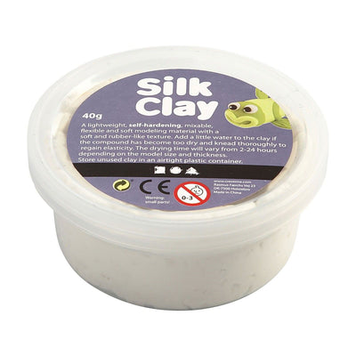 Silk Clay - Wit, 40gr.