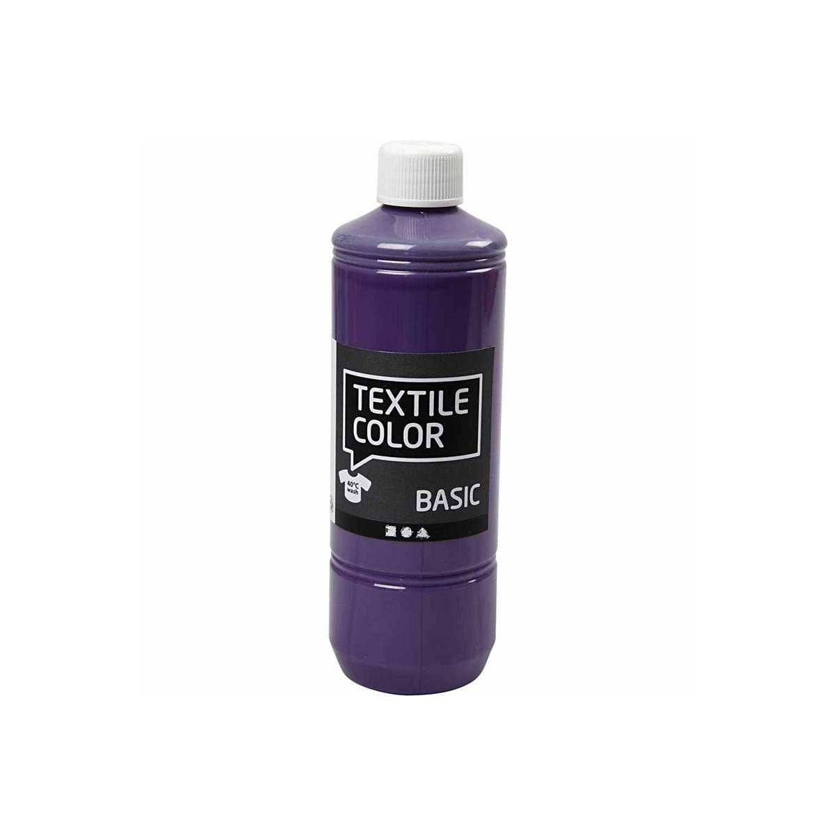 Creativ company textielverf - lavendel, 500ml