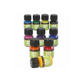 Creativ company https: www.cchobby.nl a-color-glass-diverse-kleuren-10x30-ml-1-doos - afbeelding 1