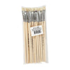 Creativ company houten kwasten - nr. 8, korte steel, 12st.
