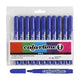 Creativ company blauwe jumbo stiften, 12st.