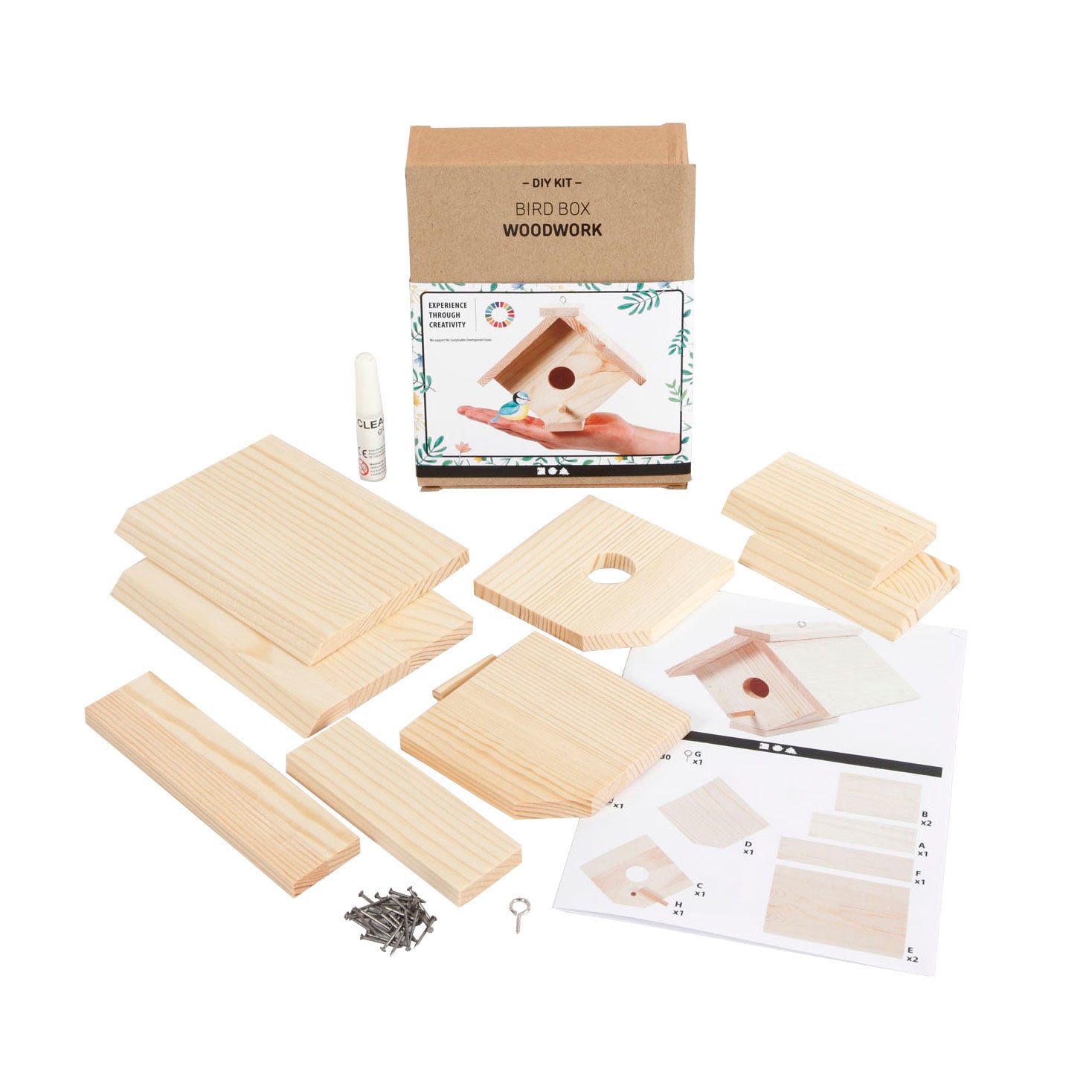 Creativ company https: www.cchobby.nl vogelhuisje-h-13-cm-d-14-5-cm-b-16-cm-1-stuk