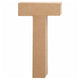 Creativ company letter papier-maché - t, 20,5cm