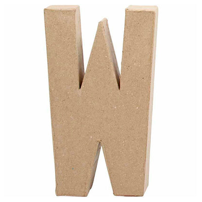 Creativ company letter papier-maché - w, 20,5cm