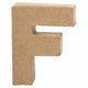 Creativ company letter papier-maché - f, 10cm