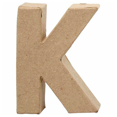 Creativ company letter papier-maché - k, 10cm