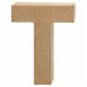 Creativ company letter papier-maché - t, 10cm