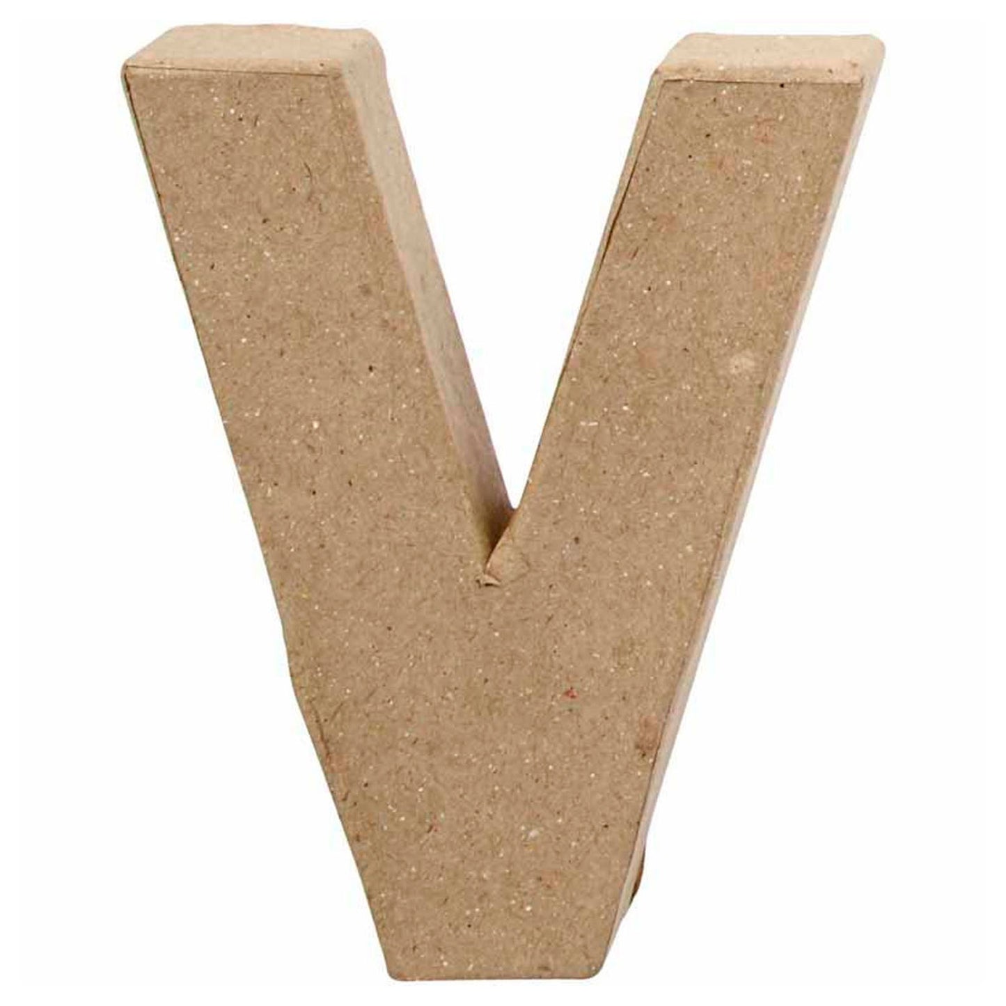 Creativ company letter papier-maché - v, 10cm