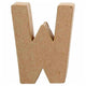 Creativ company letter papier-maché - w, 10cm
