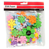 Creativ company https: www.cchobby.nl eva-foam-vormen-bloemen-afm-10-60-mm-dikte-2-mm-diverse-kleuren-100-stuk-1-doos - afbeelding 2