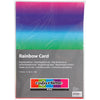Creativ company regenboogpapier, a4, vel 210x297 mm, 180 gr, 10 vel 1 doos