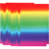 Creativ company regenboogpapier a4 180gr, 10 vellen - afbeelding 2