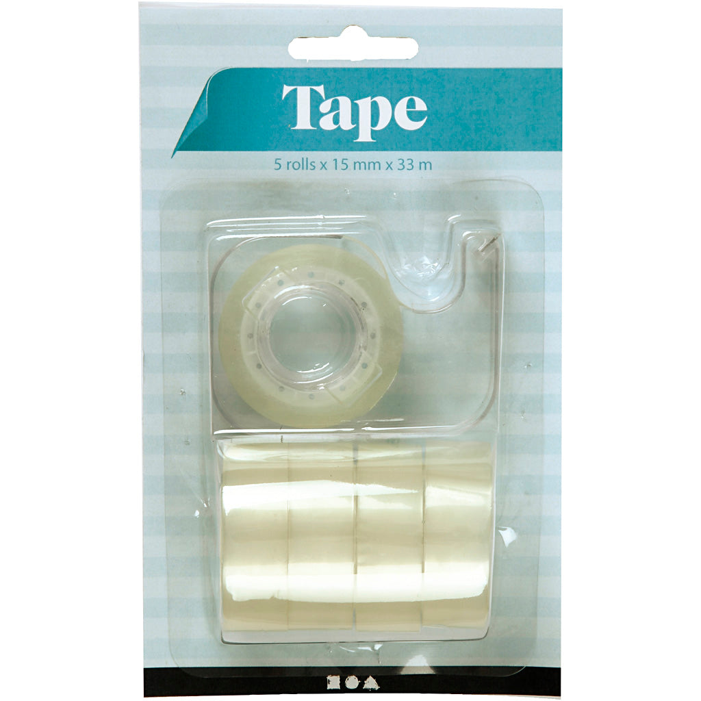 Creativ company plakband met dispenser, b: 15 mm, 1 set
