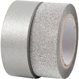 Creativ company masking tape zilver 2m, 2st. - afbeelding 1
