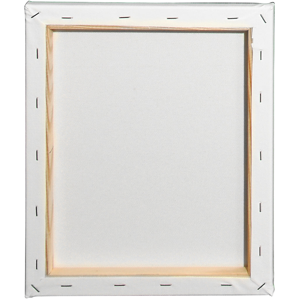 Creativ company canvas schilderdoek 24x30 cm katoen wit.