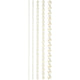 Creativ company halve plakparels wit 2-8mm, 140st.