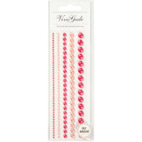 Creativ company halve plakparels roze 2-8mm, 140st. - afbeelding 2