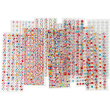 Creativ company strasstenen designs 2-10mm, 12 vellen - afbeelding 2