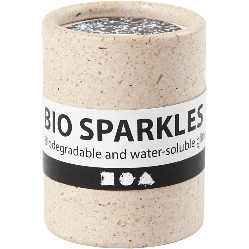 Creativ company bio glitter 10gr zilver