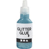 Creativ company glitterlijm lichtblauw, 25ml