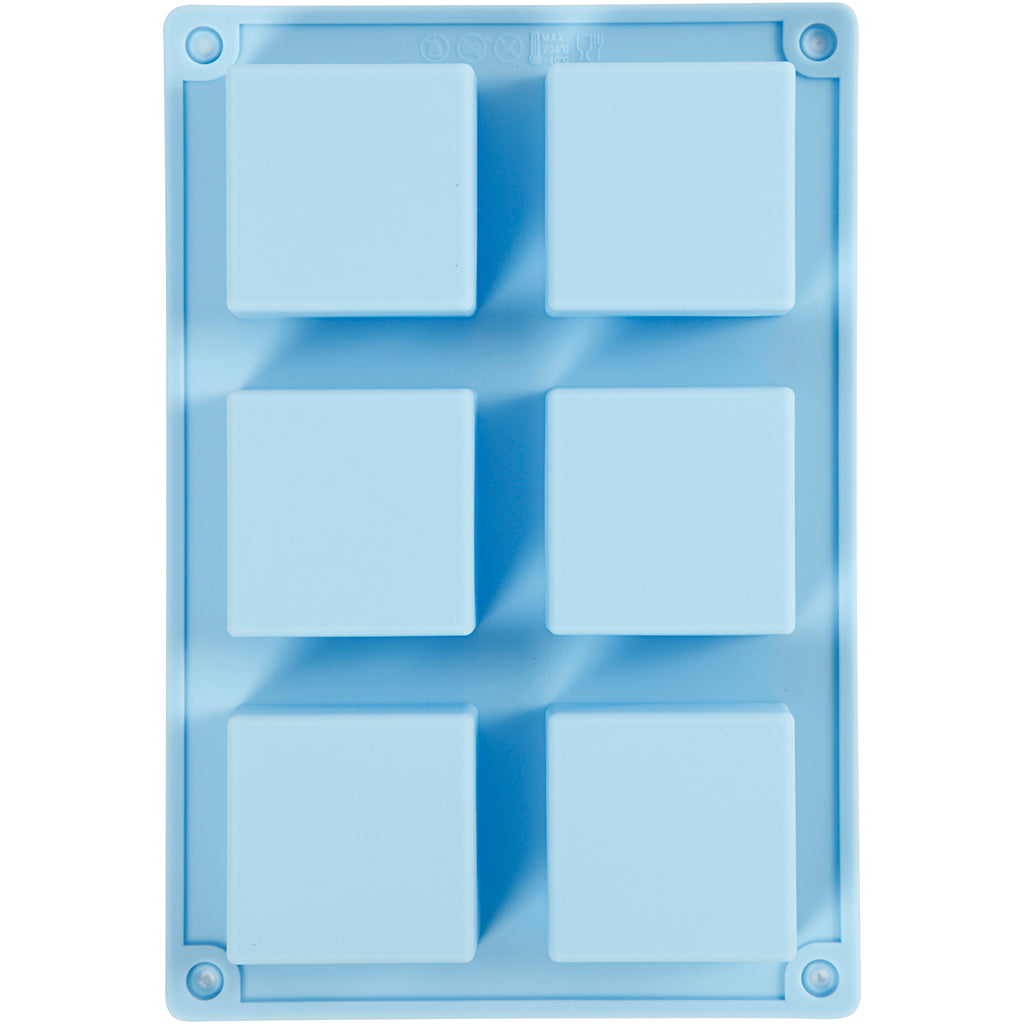 Creativ company silicone vormen lichtblauw, 60ml