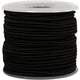 Creativ company elastiek dikte 2mm zwart, 25m
