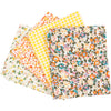 Creativ company patchwork stof geel 45x55cm, 4st.