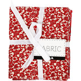 Creativ company patchwork stof rood 45x55cm, 4st. - afbeelding 2