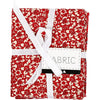 Creativ company patchwork stof rood 45x55cm, 4st.