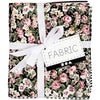 Creativ company patchwork stof zwart 45x55cm, 4st.