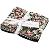 Creativ company patchwork stof zwart 45x55cm, 4st.