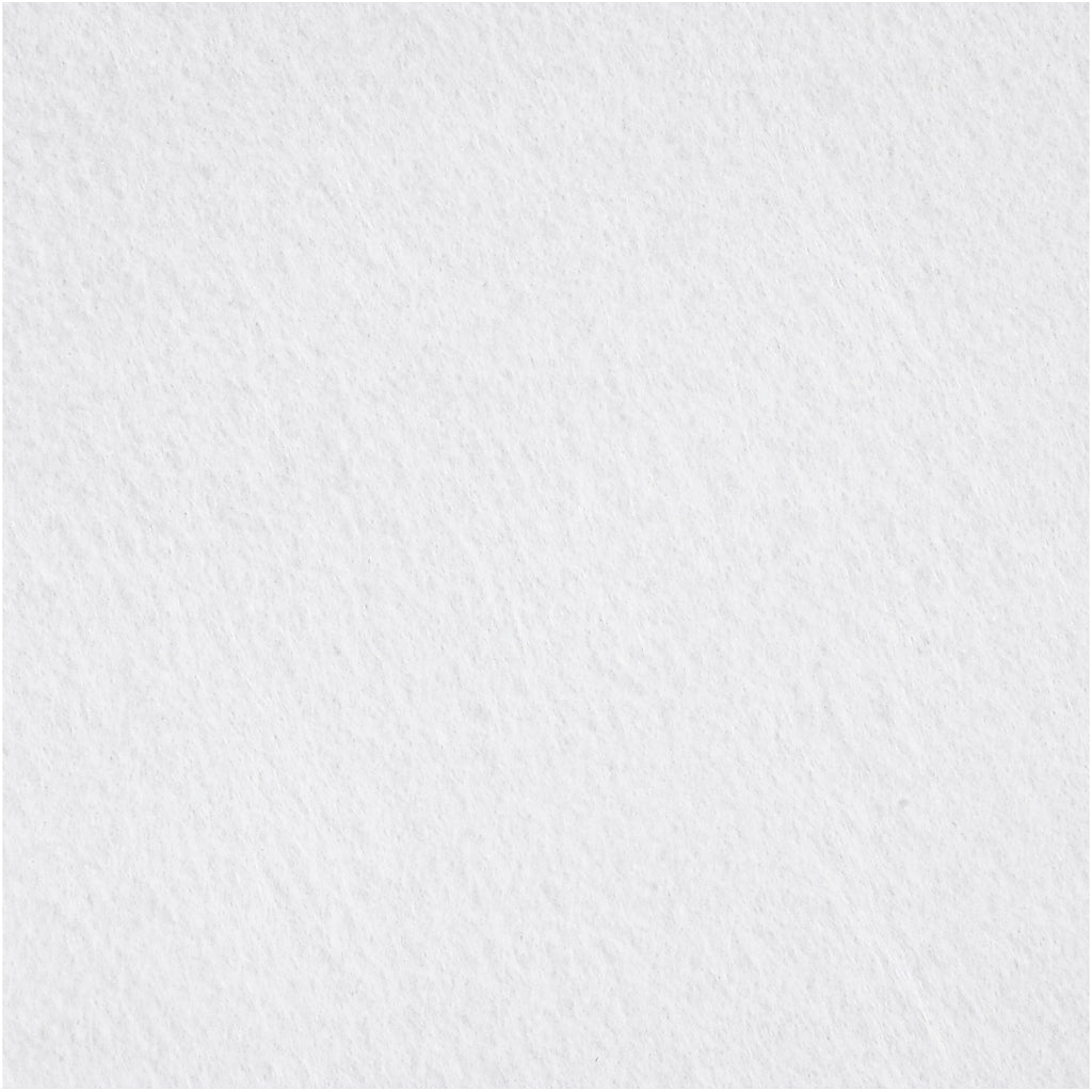 Creativ Company Hobbyvilt Wit A4, 10 Vellen