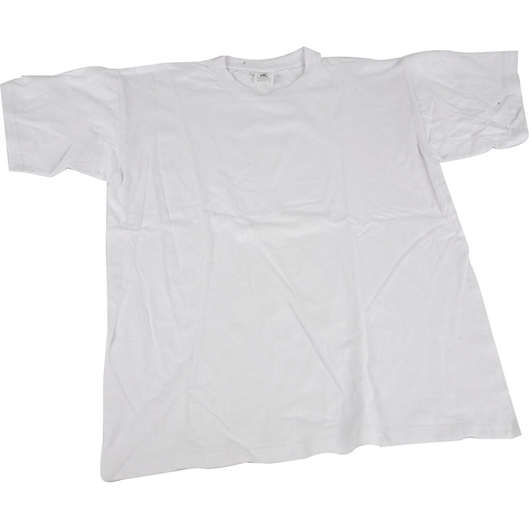 Creativ company https: www.cchobby.nl t-shirts-b-32-cm-afm-3-4-jaar-ronde-hals-145-gr-wit-1-stuk