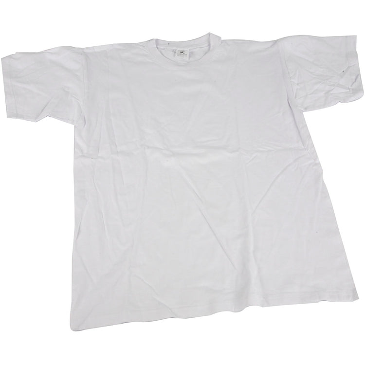 Creativ company t-shirt wit met ronde hals katoen, 9-11 jaar
