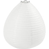 Creativ company cc papieren lamp druppel 25x27 cm wit - afbeelding 1