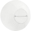 Creativ company rijstpapier lamp wit druppel, 27cm