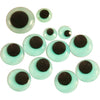 Creativ company wiebelogen glow in the dark zelfklevend, 30st.