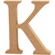 Creativ company letter k mdf 13cm, 1st.