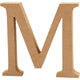 Creativ company letter m mdf 13cm, 1st.