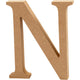 Creativ company letter n mdf 13cm, 1st.