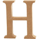Creativ company letter h mdf 8cm, 1st.